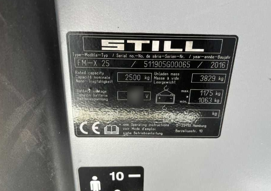 Still FM-X25 - Reach truck: picture 4 Still FM-X25 - Reach truck: picture 4