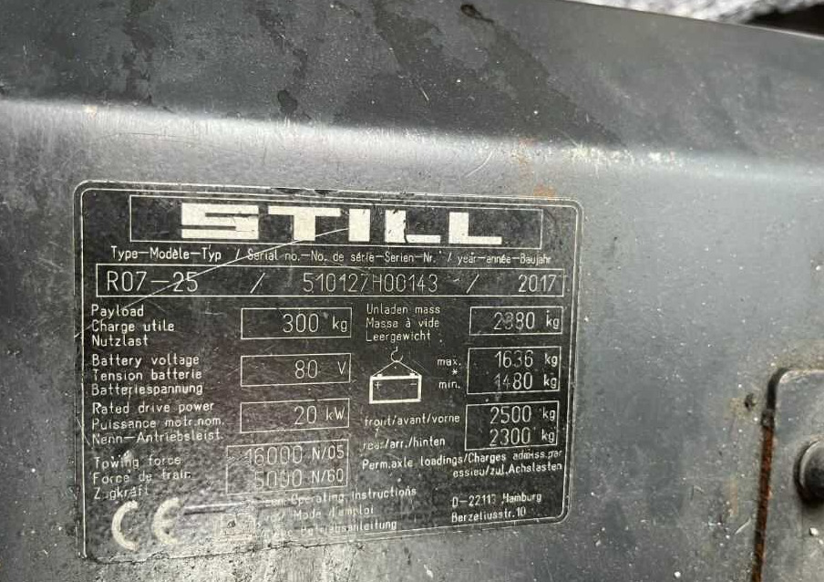 Still R07-25 - Tow tractor: picture 4 Still R07-25 - Tow tractor: picture 4