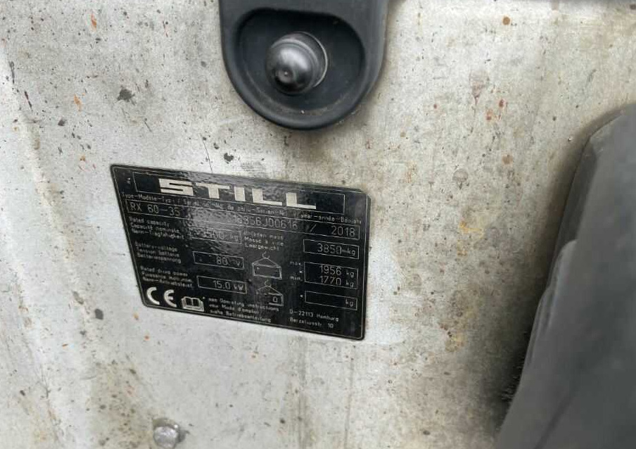 Still RX60-35 - Electric forklift: picture 4 Still RX60-35 - Electric forklift: picture 4