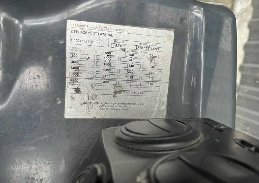 Toyota 8FBE15T - Electric forklift: picture 5 Toyota 8FBE15T - Electric forklift: picture 5