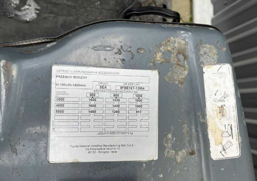 Toyota 8FBE16T - Electric forklift: picture 5 Toyota 8FBE16T - Electric forklift: picture 5