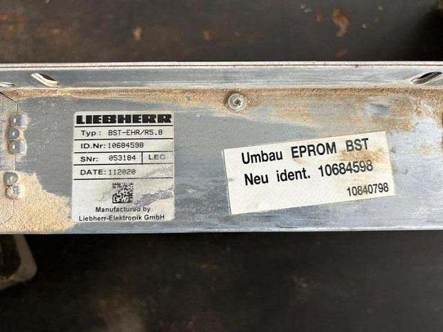 Electrical system for Construction machinery Liebherr R954CHD Li: picture 6