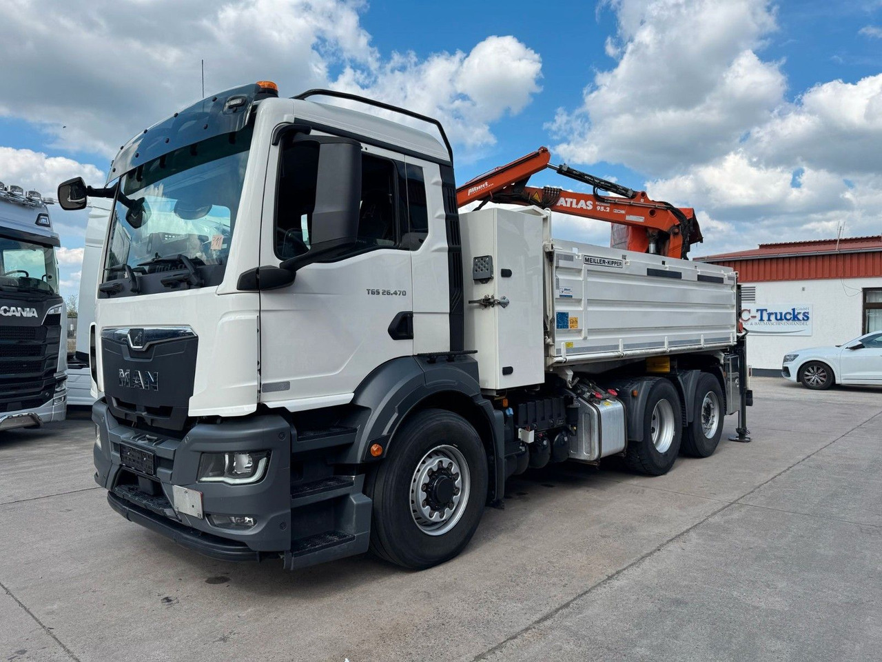 MAN TGS 26.470*ATLAS*MEILLER-KIPPER*DREISEITENKIPPER - Tipper, Crane truck: picture 5 MAN TGS 26.470*ATLAS*MEILLER-KIPPER*DREISEITENKIPPER - Tipper, Crane truck: picture 5