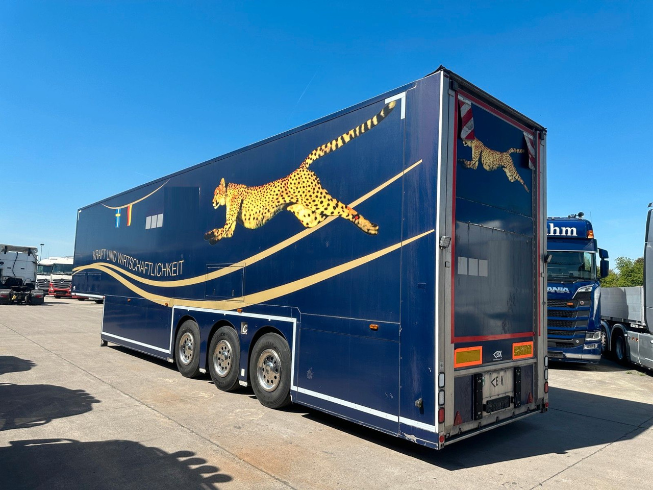 VAN ECK * DOUBLE-DECK * RENNSPORT * RACING * - Closed box semi-trailer: picture 3 VAN ECK * DOUBLE-DECK * RENNSPORT * RACING * - Closed box semi-trailer: picture 3