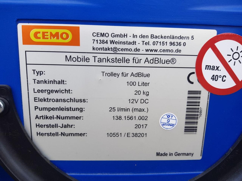 AD Blue trolley - Tanker truck: picture 4 AD Blue trolley - Tanker truck: picture 4