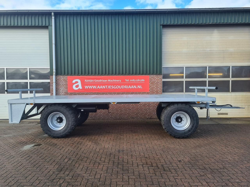 Balenwagen verzinkt - Farm trailer: picture 1 Balenwagen verzinkt - Farm trailer: picture 1