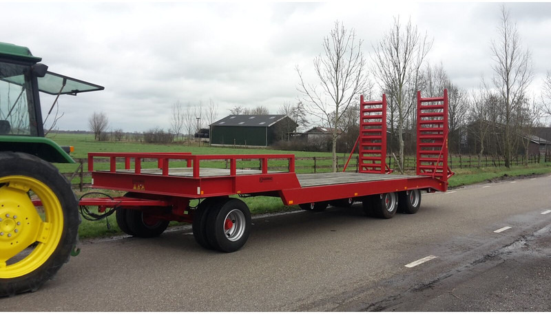 Dieplader 15 ton - Low loader trailer: picture 1 Dieplader 15 ton - Low loader trailer: picture 1