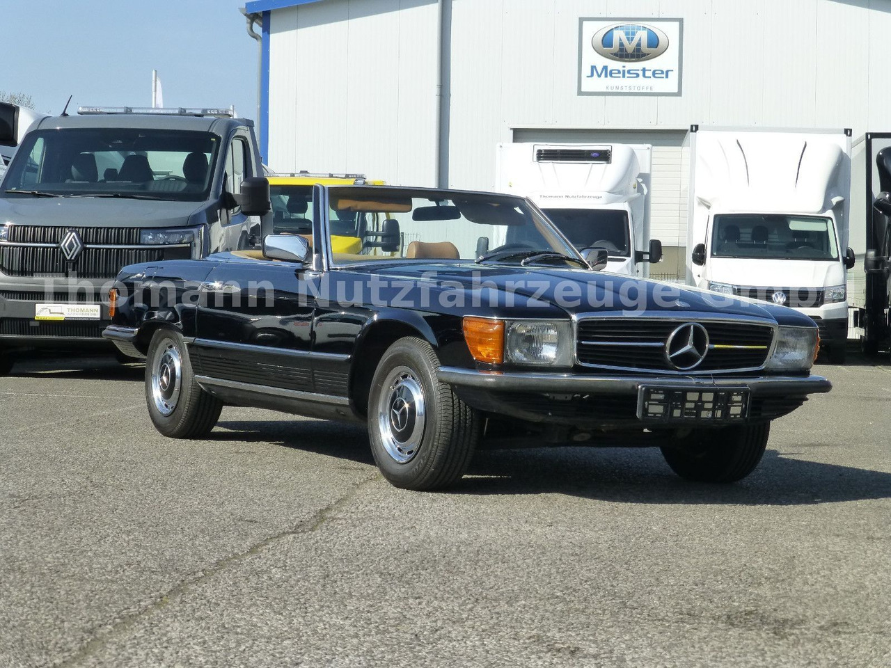 Mercedes-Benz 450 SL 107 Roadster Lack und Verdeck Neu! - Convertible: picture 1 Mercedes-Benz 450 SL 107 Roadster Lack und Verdeck Neu! - Convertible: picture 1