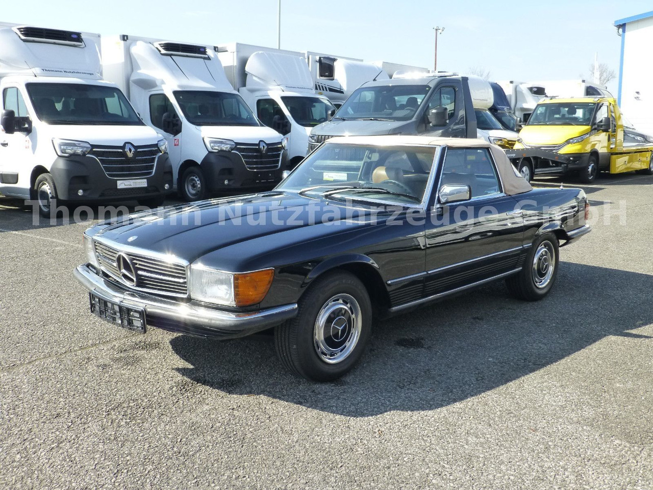 Mercedes-Benz 450 SL 107 Roadster Lack und Verdeck Neu! - Convertible: picture 5 Mercedes-Benz 450 SL 107 Roadster Lack und Verdeck Neu! - Convertible: picture 5