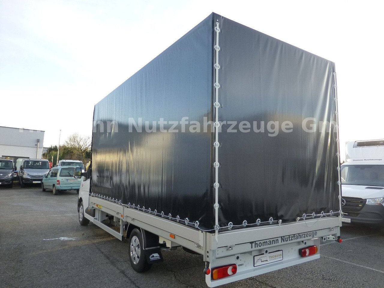 Renault NEW Master Pritsche Plane Vollalu - Curtain side van: picture 5 Renault NEW Master Pritsche Plane Vollalu - Curtain side van: picture 5