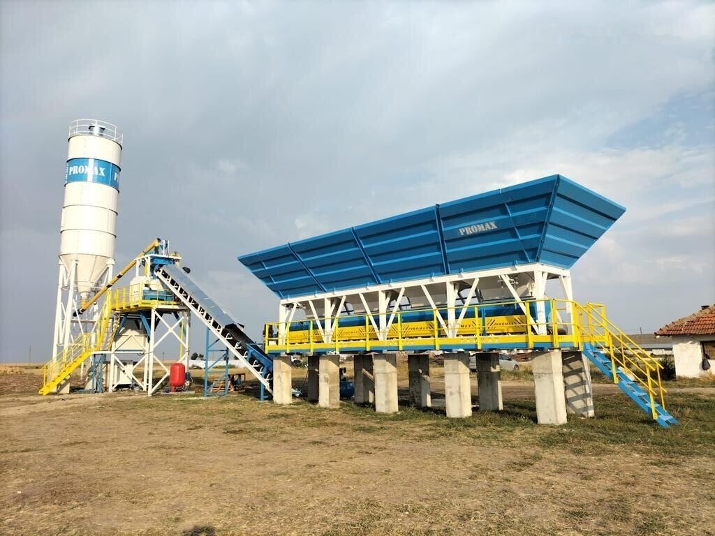 Promax Compact Concrete Batching Plant PROMAX C60-SNG LINE (60m³/h) - Concrete plant: picture 1 Promax Compact Concrete Batching Plant PROMAX C60-SNG LINE (60m³/h) - Concrete plant: picture 1