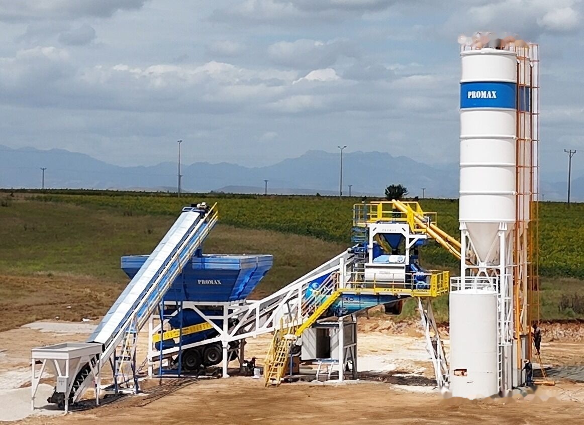 Promax Mobile Concrete Batching Plant M120-TWN (120m3/h) - Concrete plant: picture 1 Promax Mobile Concrete Batching Plant M120-TWN (120m3/h) - Concrete plant: picture 1