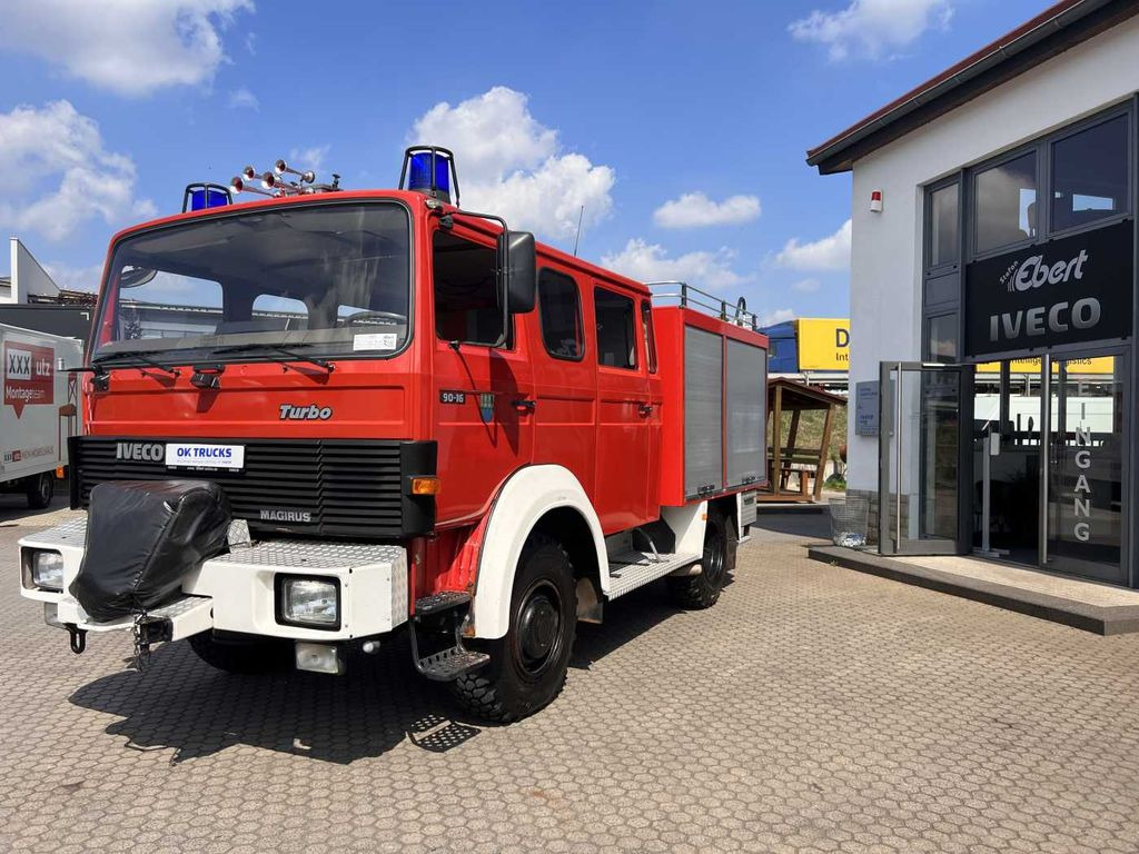 Iveco 75-16 AW 4x4 LF8 Feuerwehr Standheizung 9 Sitze - Fire engine: picture 1 Iveco 75-16 AW 4x4 LF8 Feuerwehr Standheizung 9 Sitze - Fire engine: picture 1