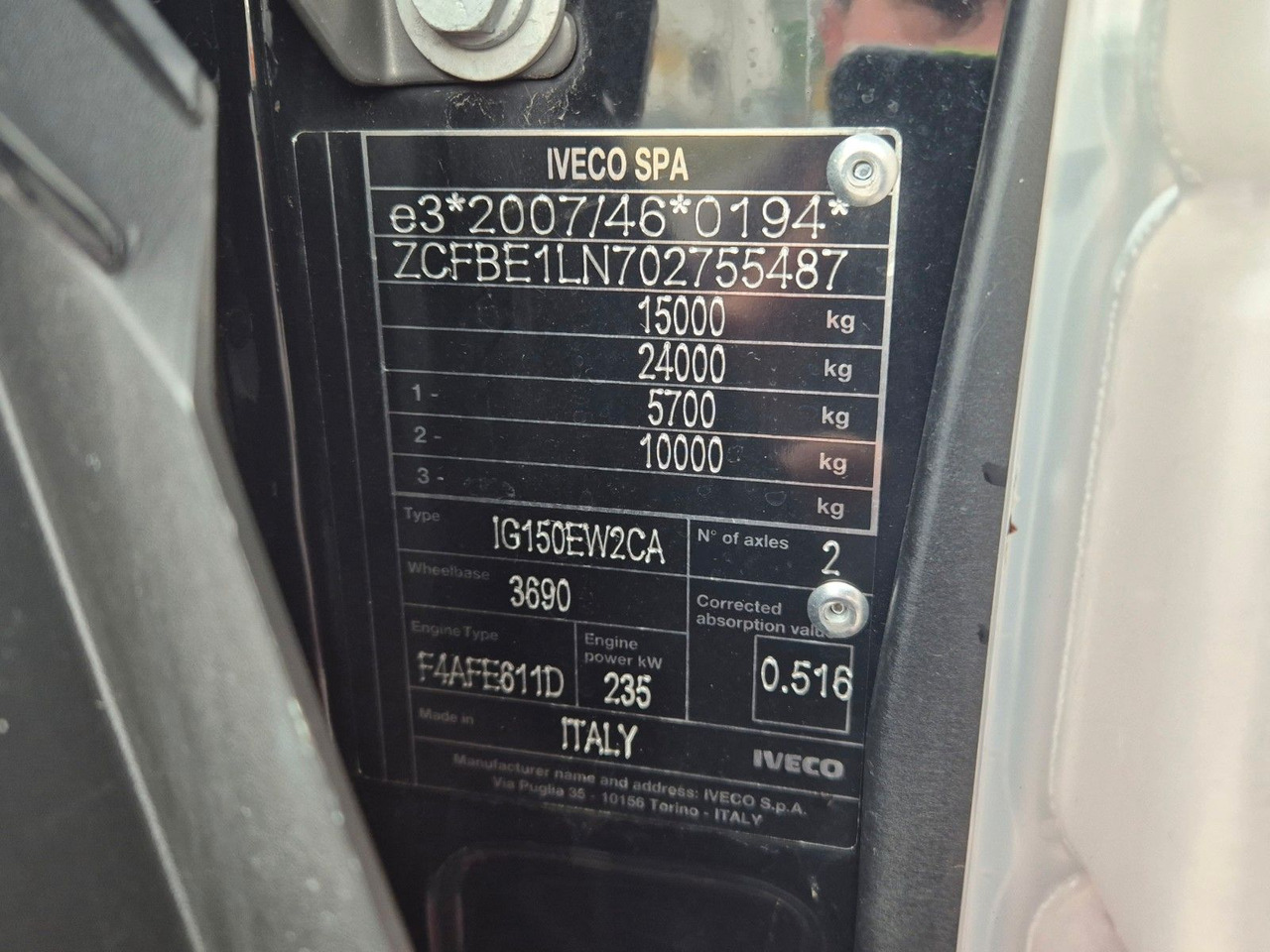 Tipper, Crane truck Iveco Eurocargo ML150E32WS 4x4 Kran HMF 1130K Funk AHK: picture 42