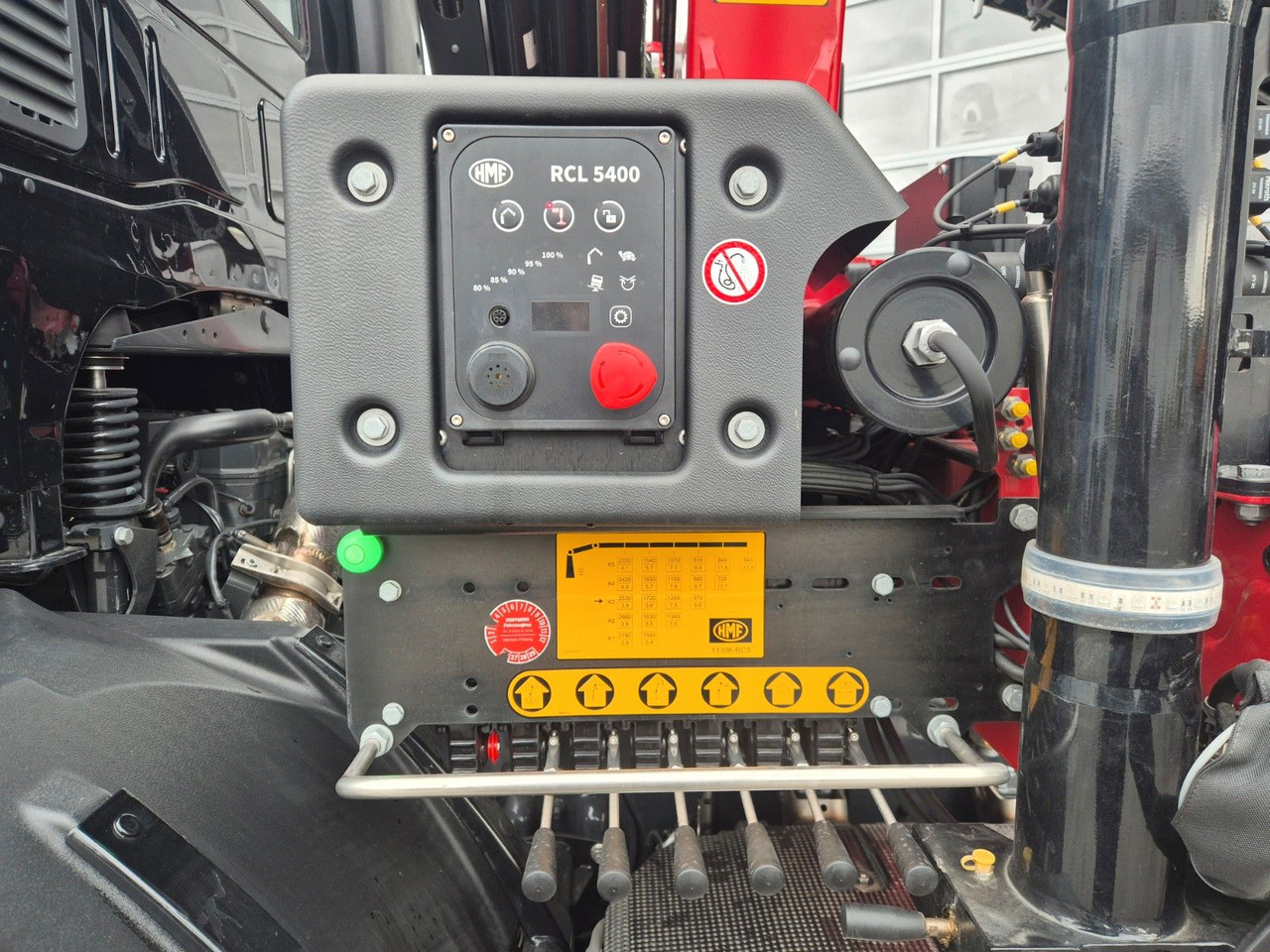 Tipper, Crane truck Iveco Eurocargo ML150E32WS 4x4 Kran HMF 1130K Funk AHK: picture 20