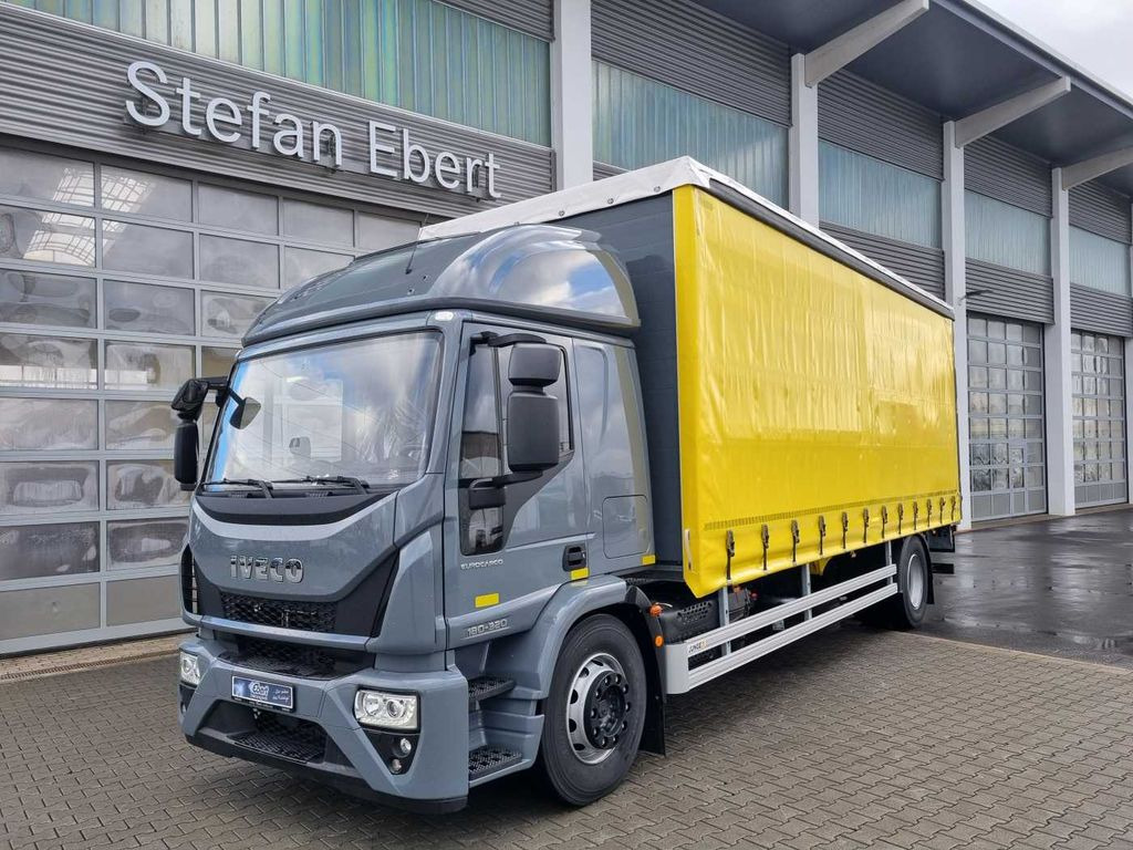 Iveco Eurocargo ML180E32/FP Curtainsider + LBW 2x AHK - Curtain side truck: picture 1 Iveco Eurocargo ML180E32/FP Curtainsider + LBW 2x AHK - Curtain side truck: picture 1