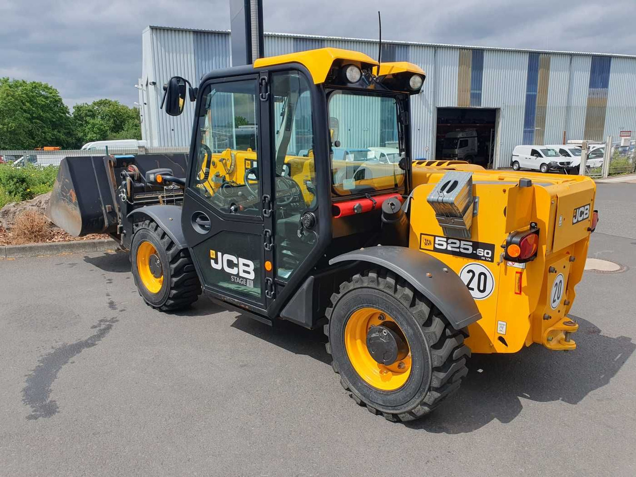 JCB 525-60 / Palettengabel / 2021 / nur 377h - Telescopic handler: picture 5 JCB 525-60 / Palettengabel / 2021 / nur 377h - Telescopic handler: picture 5