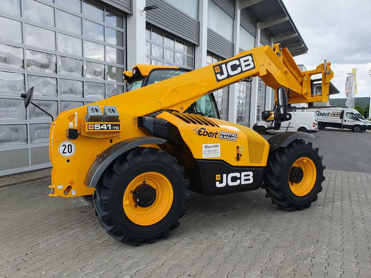 JCB 541-70 / nur 438h / 2022 / 4.100kg / 7m / 109PS - Telescopic handler: picture 2 JCB 541-70 / nur 438h / 2022 / 4.100kg / 7m / 109PS - Telescopic handler: picture 2