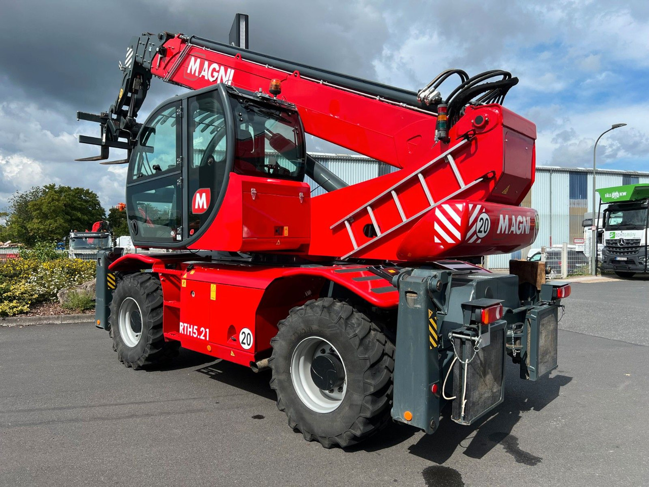 Magni RTH 5.21 Roto / Funk / Gabel / nur 462h - Telescopic handler: picture 3 Magni RTH 5.21 Roto / Funk / Gabel / nur 462h - Telescopic handler: picture 3
