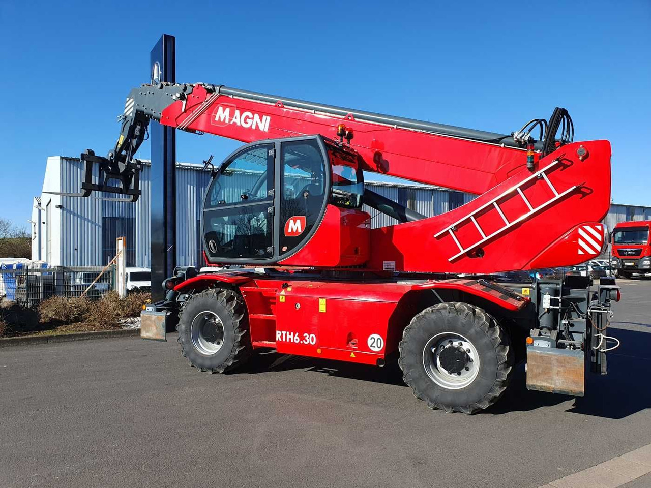 Magni RTH 6.30 Roto + Funk + Klima / nur 119h! - Telescopic handler: picture 3 Magni RTH 6.30 Roto + Funk + Klima / nur 119h! - Telescopic handler: picture 3