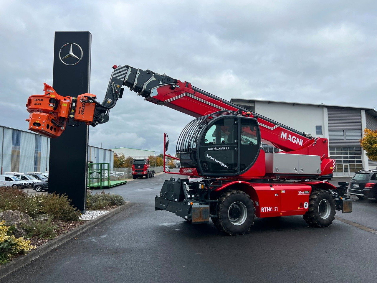 Magni RTH 6.31 SH / Fällkran 2 / Westtech CS750 - Telescopic handler: picture 1 Magni RTH 6.31 SH / Fällkran 2 / Westtech CS750 - Telescopic handler: picture 1