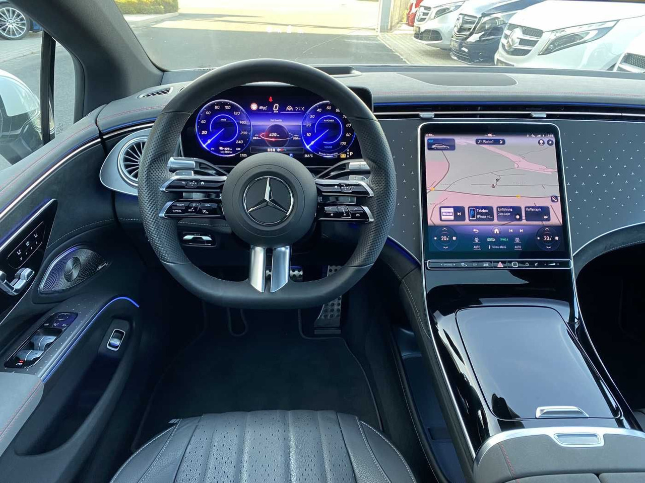 Car Mercedes-Benz EQS 450+ AMG+Premium+Burm+Pano+HUD +DigiLig+360°: picture 11