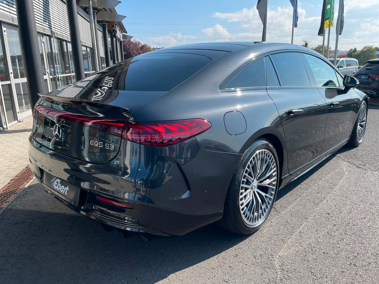 Mercedes-Benz EQS 53 AMG 4M HUD+Pano+Hyper+Fond+Burm+TV+VOLL - Saloon car: picture 5 Mercedes-Benz EQS 53 AMG 4M HUD+Pano+Hyper+Fond+Burm+TV+VOLL - Saloon car: picture 5