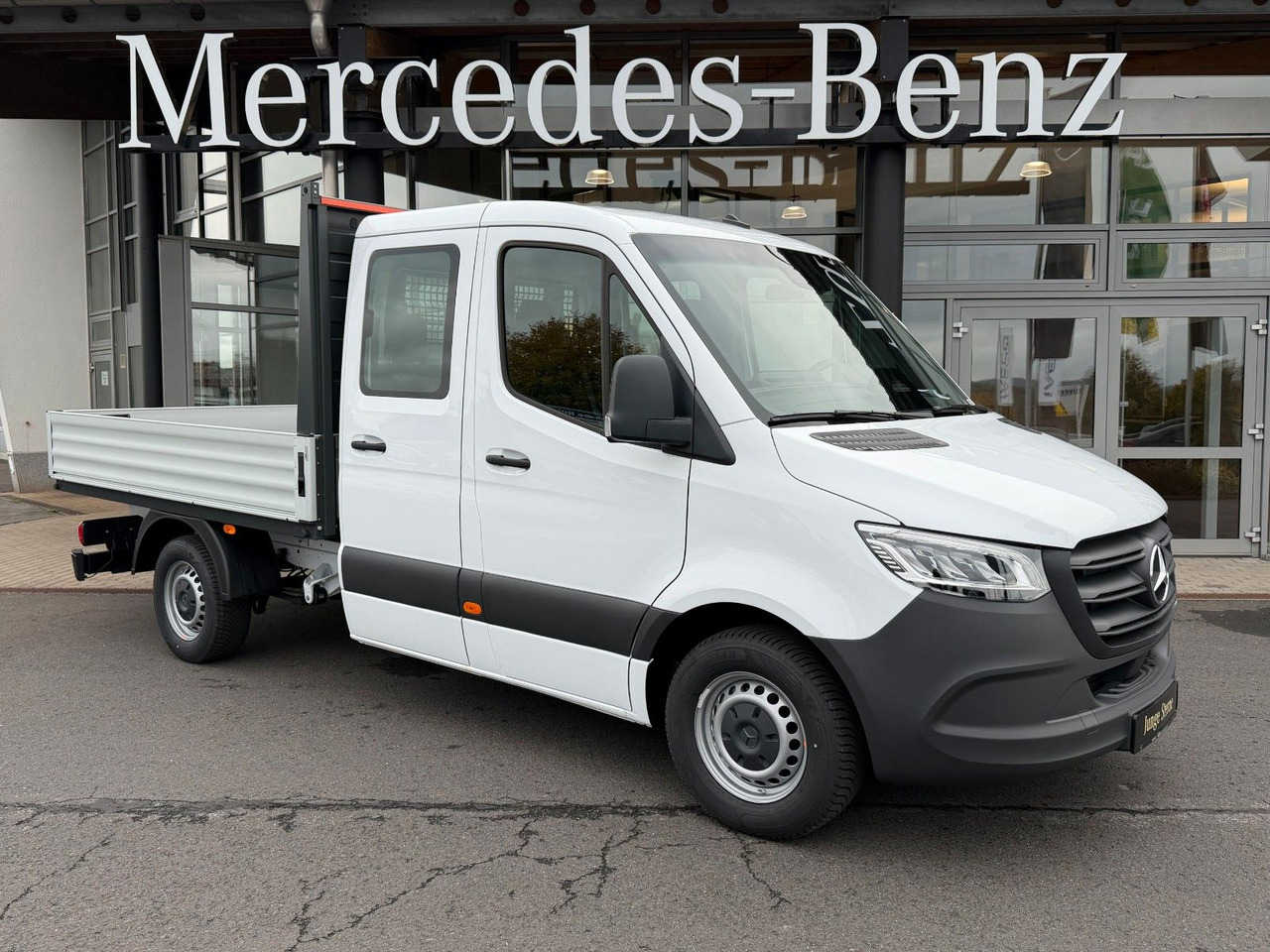 Mercedes-Benz Sprinter 319 CDI 3665 DoKa AHK Klima LED - Curtain side van, Crew cab van: picture 1 Mercedes-Benz Sprinter 319 CDI 3665 DoKa AHK Klima LED - Curtain side van, Crew cab van: picture 1