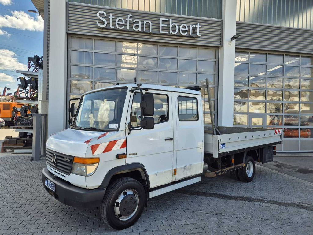 Mercedes-Benz Vario 816 DK DoKa 4x2 Pritsche 2x AHK - Open body delivery van, Crew cab van: picture 1 Mercedes-Benz Vario 816 DK DoKa 4x2 Pritsche 2x AHK - Open body delivery van, Crew cab van: picture 1