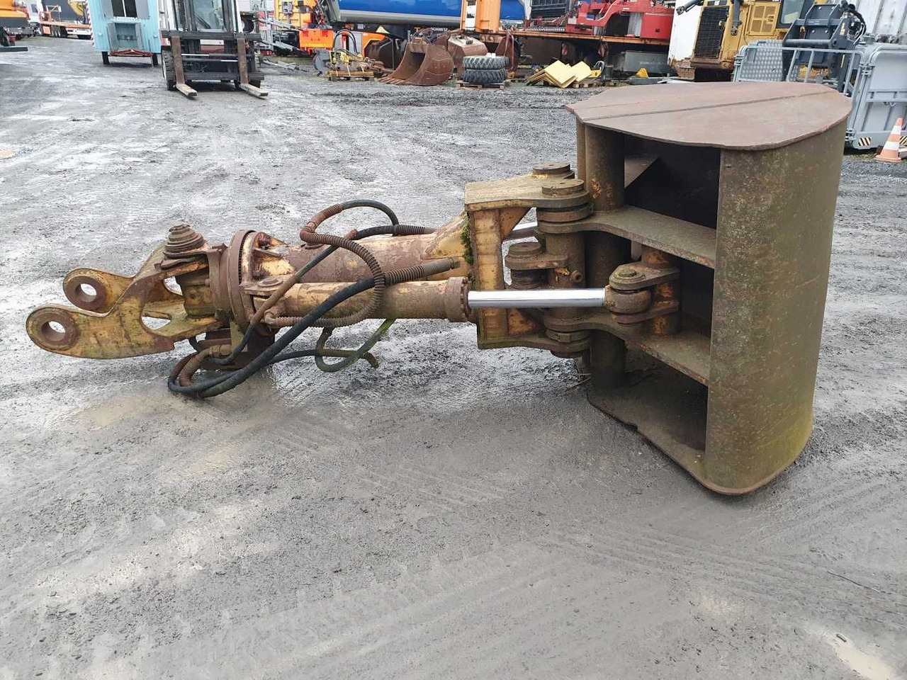 Pendelgreifer / Greifer / inkl. Rotator - Clamshell bucket: picture 3 Pendelgreifer / Greifer / inkl. Rotator - Clamshell bucket: picture 3