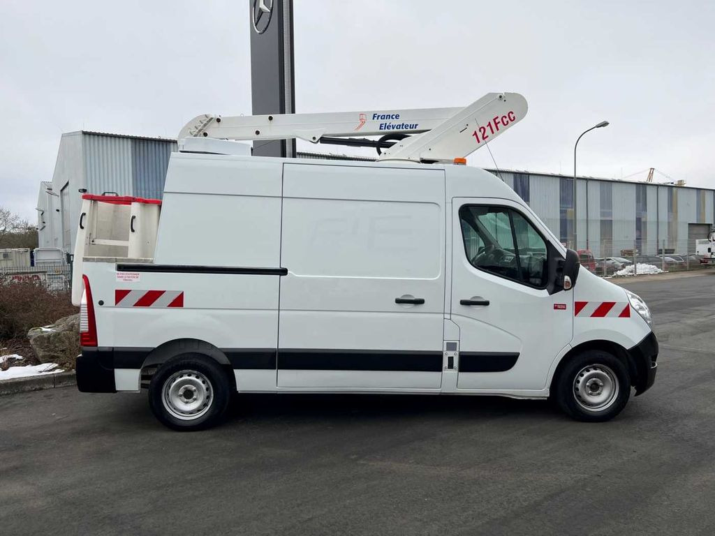 Truck mounted aerial platform, Commercial vehicle Renault Master 2.3 dCi / France Elevateur 121FCC, 12m: picture 8