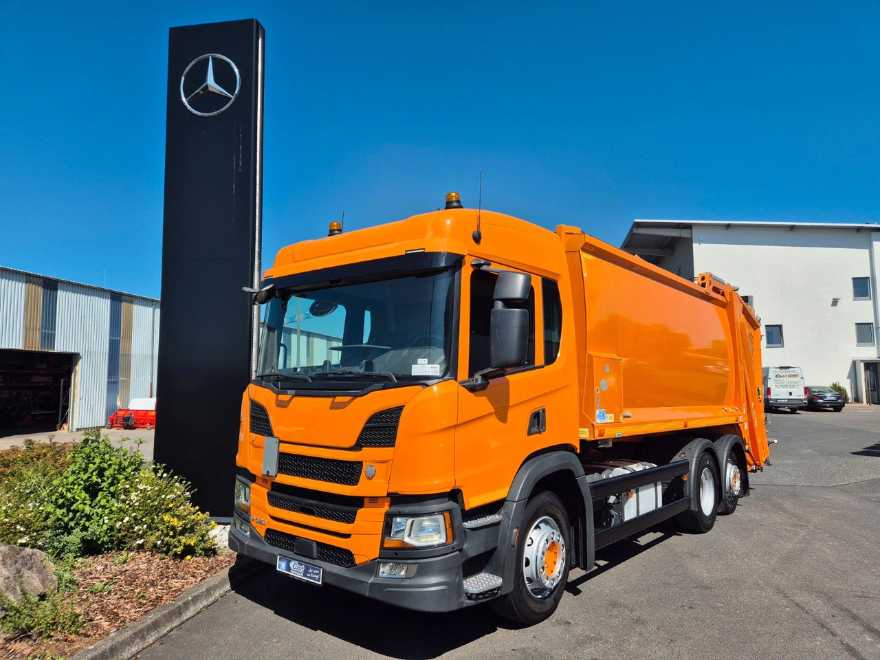 Scania P 320 B6x2*4NA Olympus 21 W ASF Hecklader - Refuse truck: picture 1 Scania P 320 B6x2*4NA Olympus 21 W ASF Hecklader - Refuse truck: picture 1