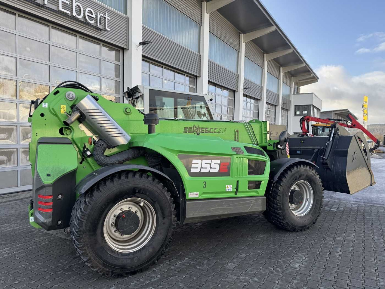 Sennebogen 355 E / Greifschaufel / nur 998h! - Wheel loader: picture 2 Sennebogen 355 E / Greifschaufel / nur 998h! - Wheel loader: picture 2