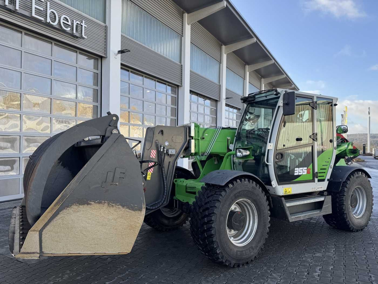 Sennebogen 355 E / Greifschaufel / nur 998h! - Wheel loader: picture 5 Sennebogen 355 E / Greifschaufel / nur 998h! - Wheel loader: picture 5