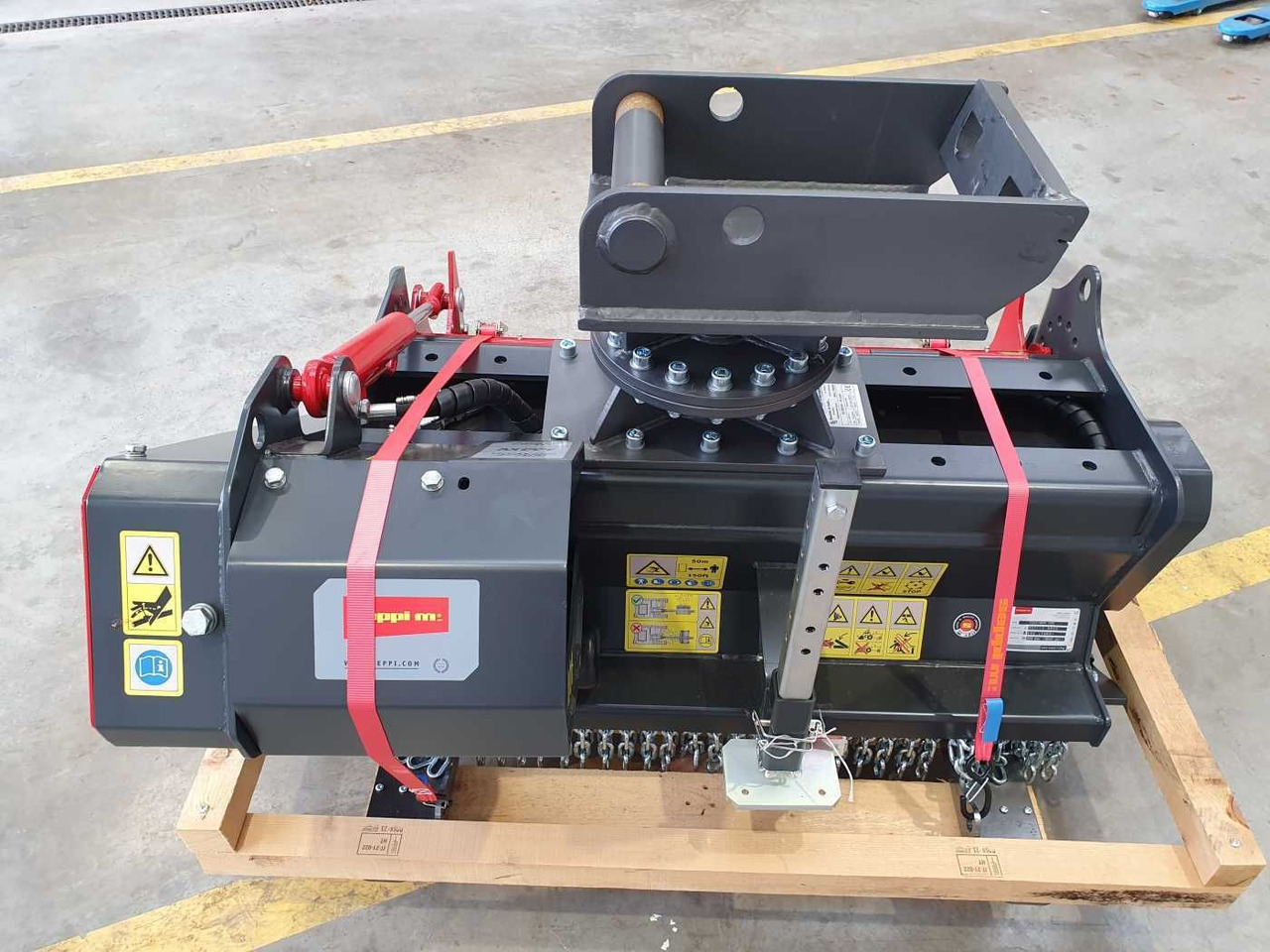 Seppi M. MINI-BMS 105 Forstmulcher MS08 / NEU - Forestry mulcher: picture 4 Seppi M. MINI-BMS 105 Forstmulcher MS08 / NEU - Forestry mulcher: picture 4