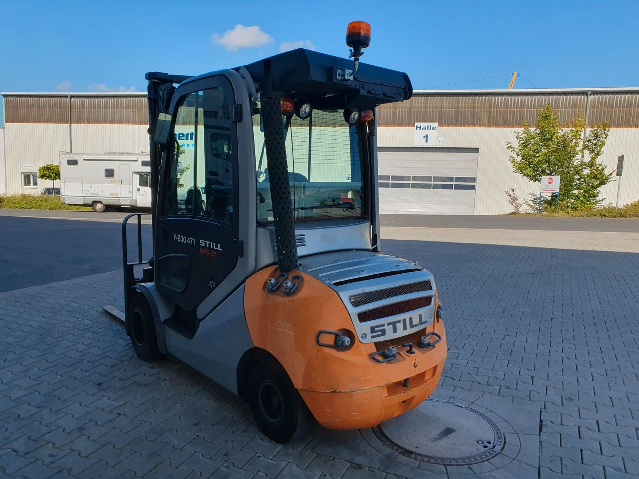 Diesel forklift Still RX70-35 / Triplex: 4.80m / nur 2.004h! / Klima: picture 7