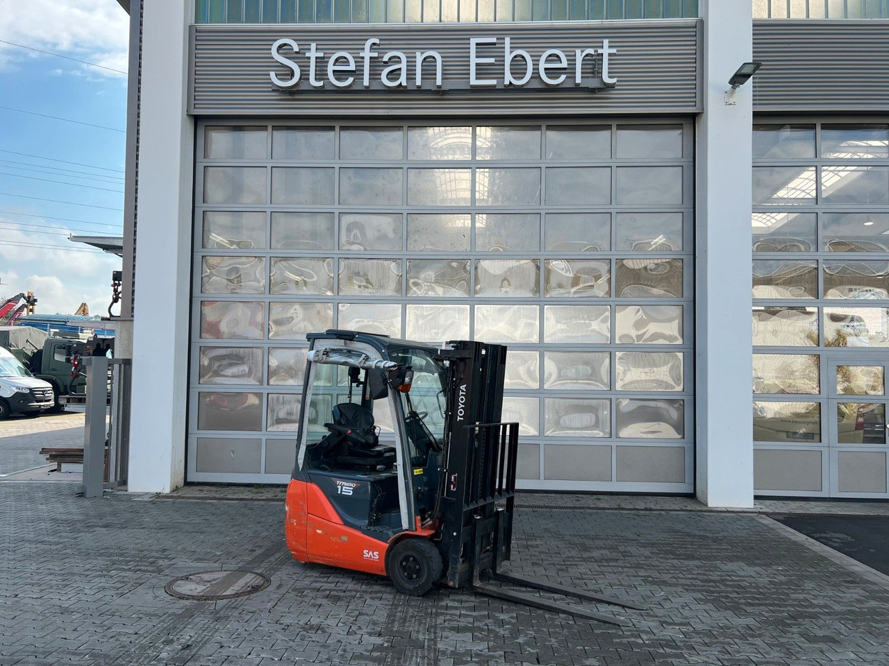 Toyota 8FBET15 / Triplex: 4.30m / nur 1.187h! / SS - Electric forklift: picture 1 Toyota 8FBET15 / Triplex: 4.30m / nur 1.187h! / SS - Electric forklift: picture 1