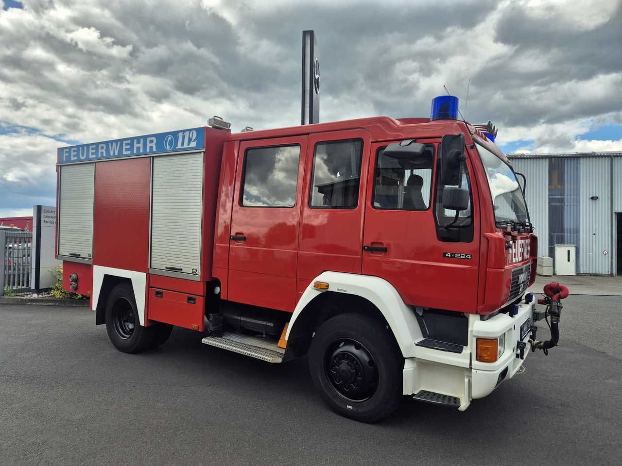 MAN 14.224 4x4 TLF 16/29 Tanklöschfahrzeug Feuerwehr - Truck: picture 4 MAN 14.224 4x4 TLF 16/29 Tanklöschfahrzeug Feuerwehr - Truck: picture 4