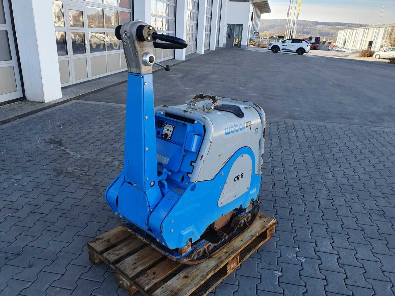 Weber CR 8 Hatz-Diesel 601kg Rüttelplatte 117 h - Plate compactor: picture 3 Weber CR 8 Hatz-Diesel 601kg Rüttelplatte 117 h - Plate compactor: picture 3