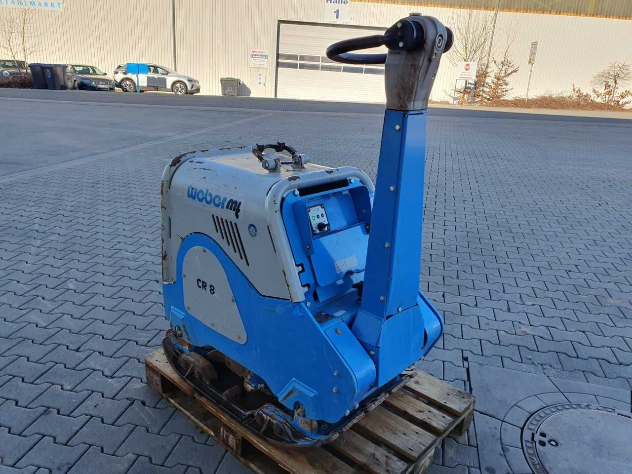 Weber CR 8 Hatz-Diesel 601kg Rüttelplatte 117 h - Plate compactor: picture 5 Weber CR 8 Hatz-Diesel 601kg Rüttelplatte 117 h - Plate compactor: picture 5