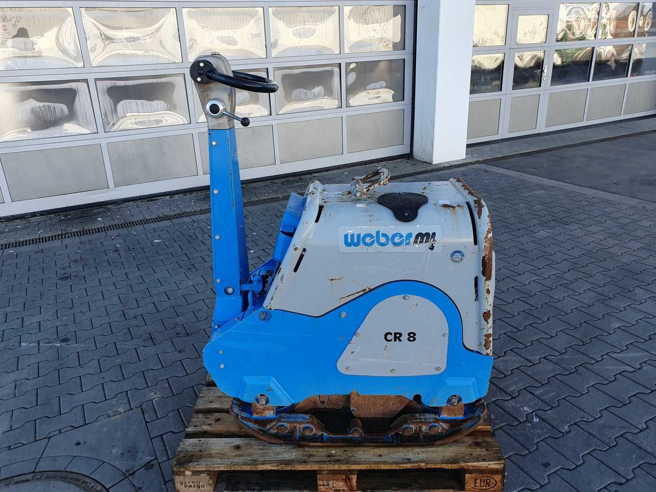 Weber CR 8 Hatz-Diesel 601kg Rüttelplatte 117 h - Plate compactor: picture 2 Weber CR 8 Hatz-Diesel 601kg Rüttelplatte 117 h - Plate compactor: picture 2