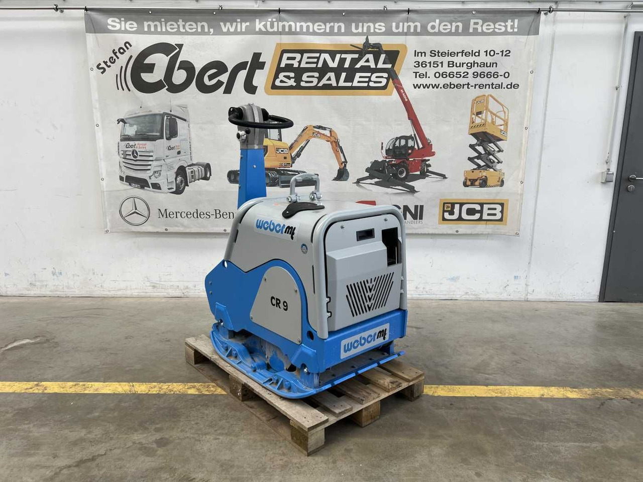 Weber CR 9 MDM Hatz-Diesel / 740kg / DEMO / 2022 - Plate compactor: picture 1 Weber CR 9 MDM Hatz-Diesel / 740kg / DEMO / 2022 - Plate compactor: picture 1