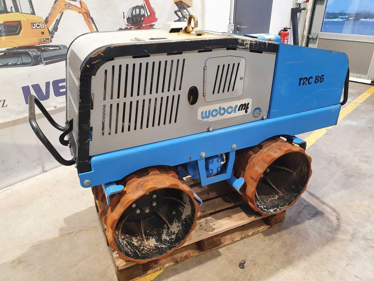 Weber TRC 86 Grabenwalze / 2020 / Funk / nur 112h - Mini roller: picture 4 Weber TRC 86 Grabenwalze / 2020 / Funk / nur 112h - Mini roller: picture 4