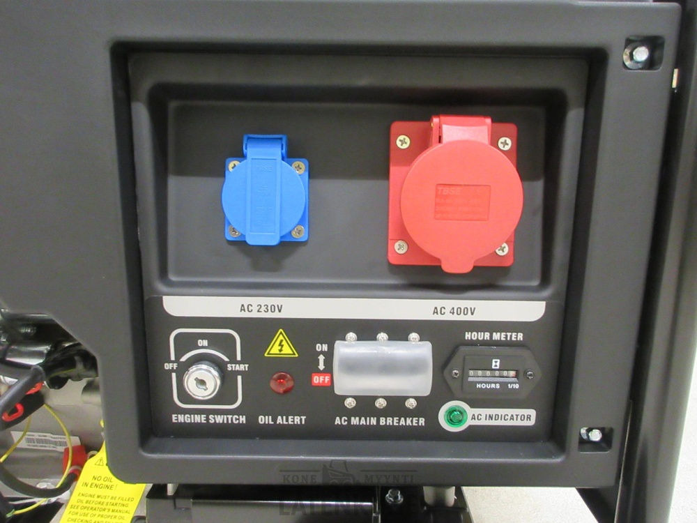 Generator set Atlas Copco P6500T AVR Generaattori: picture 8