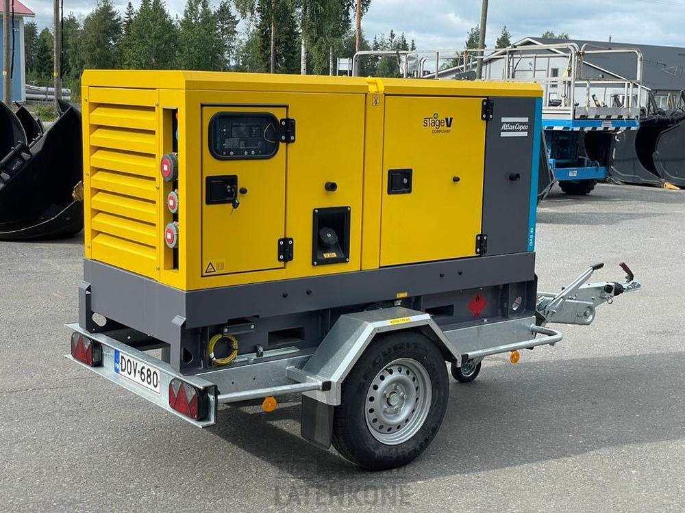 Generator set Atlas Copco QAS 45 50 Hz Generaattori StageV vetovarustuksella: picture 9