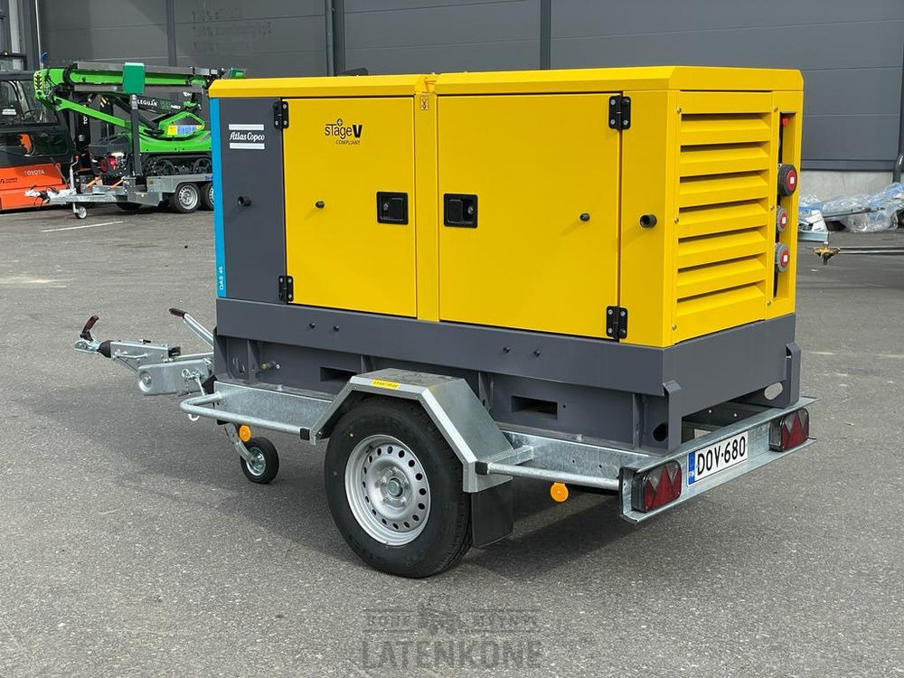 Generator set Atlas Copco QAS 45 50 Hz Generaattori StageV vetovarustuksella: picture 7