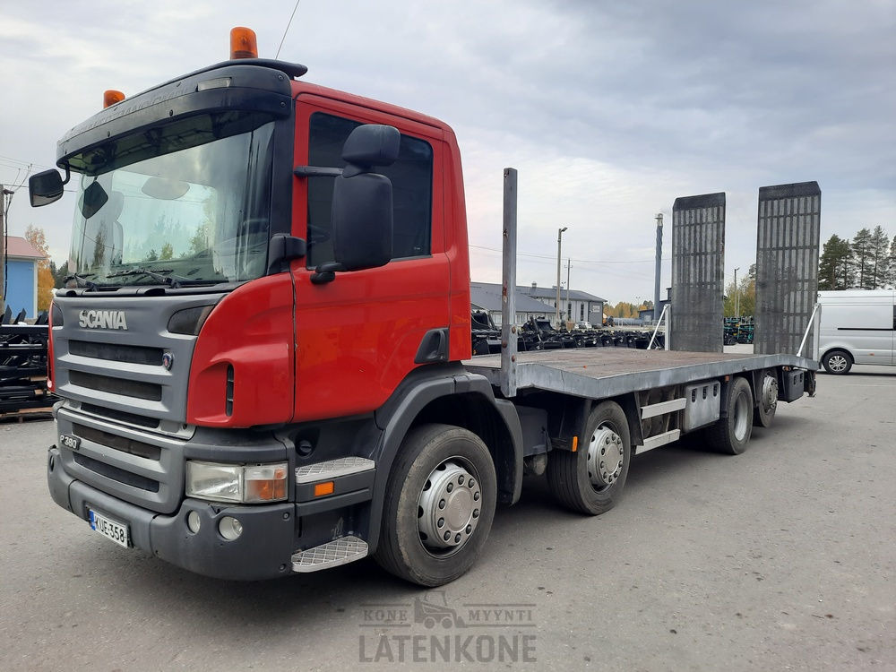 Scania P380 8x2 koneenkuljetusauto - Car transporter truck: picture 1 Scania P380 8x2 koneenkuljetusauto - Car transporter truck: picture 1