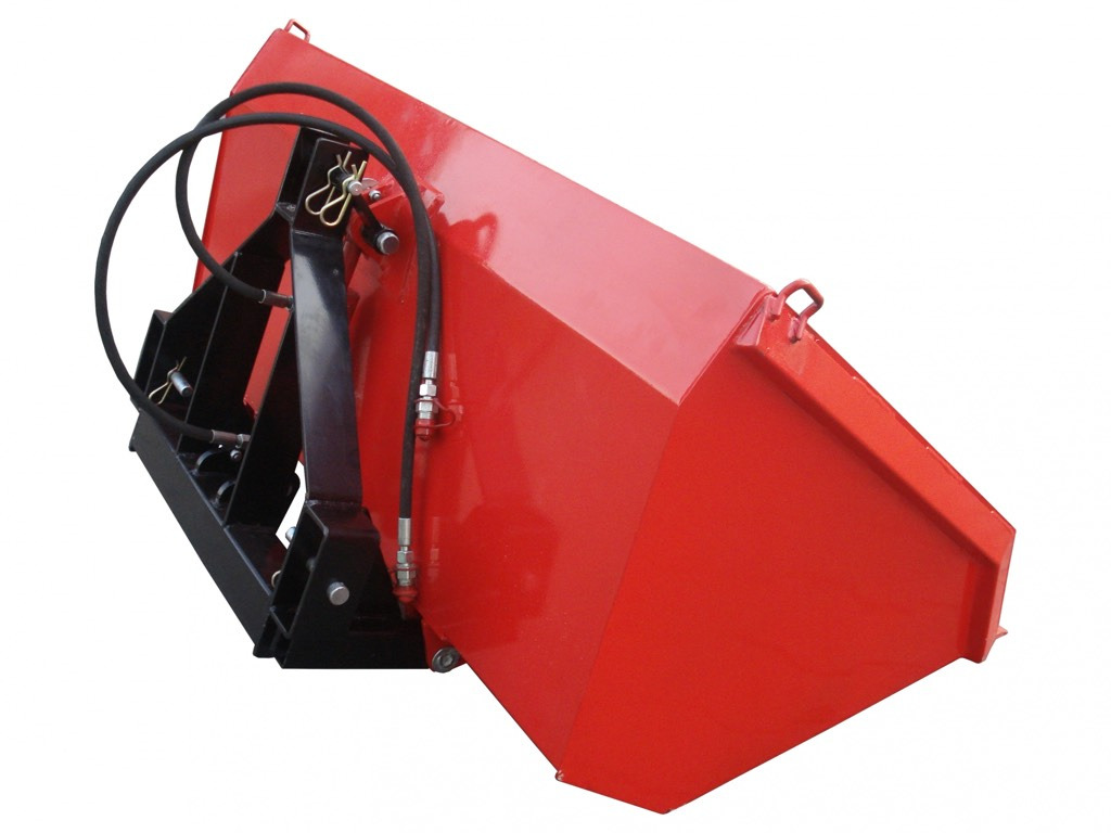 Agromet bucket with hydraulics ŁH-1000 for tractor - Loader bucket for Agricultural machinery: picture 4 Agromet bucket with hydraulics ŁH-1000 for tractor - Loader bucket for Agricultural machinery: picture 4