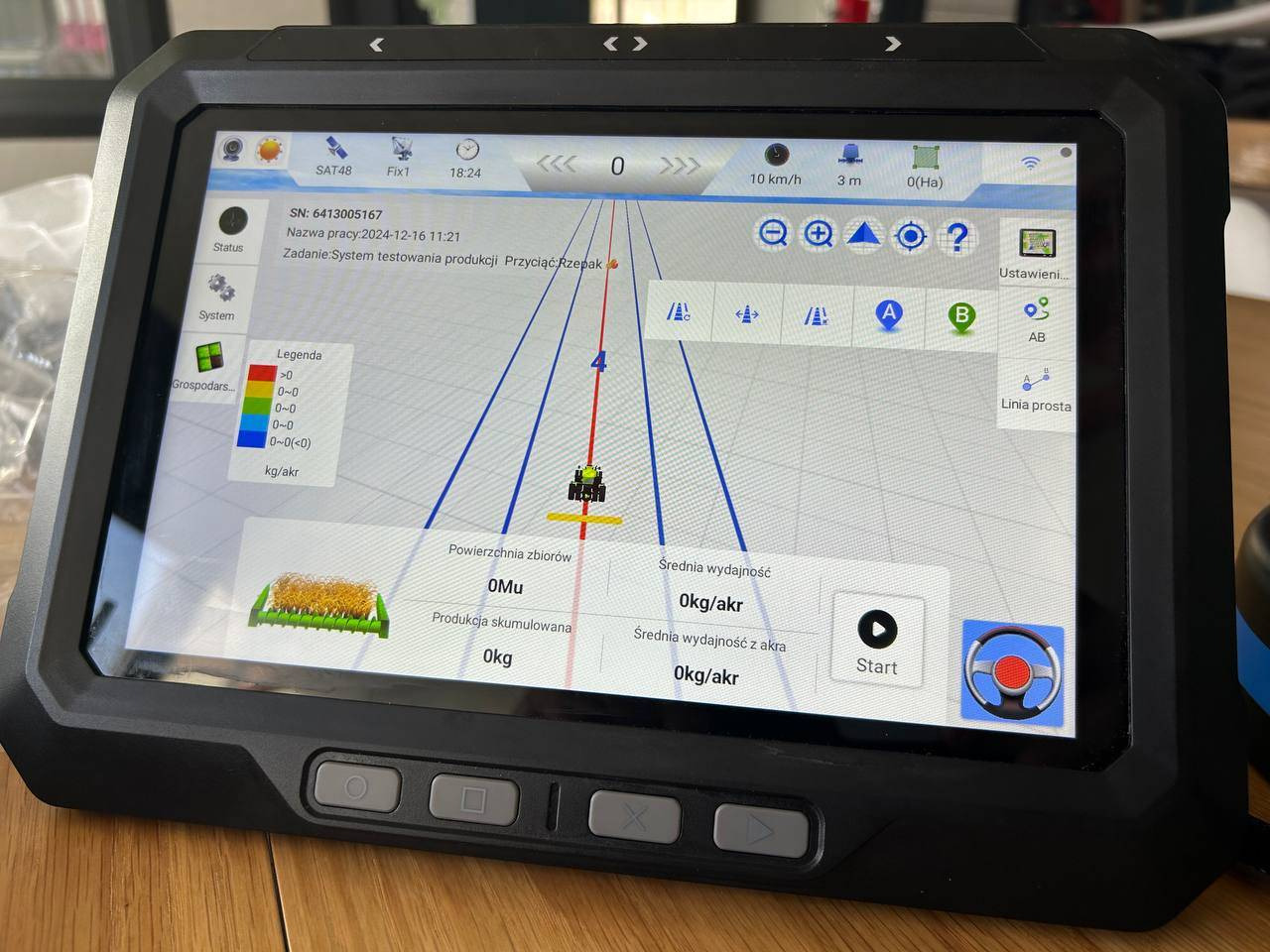 DOKEN AF305 ? Profesjonalna Nawigacja Rolnicza RTK 2,5 cm - Navigation system for Agricultural machinery: picture 3 DOKEN AF305 ? Profesjonalna Nawigacja Rolnicza RTK 2,5 cm - Navigation system for Agricultural machinery: picture 3