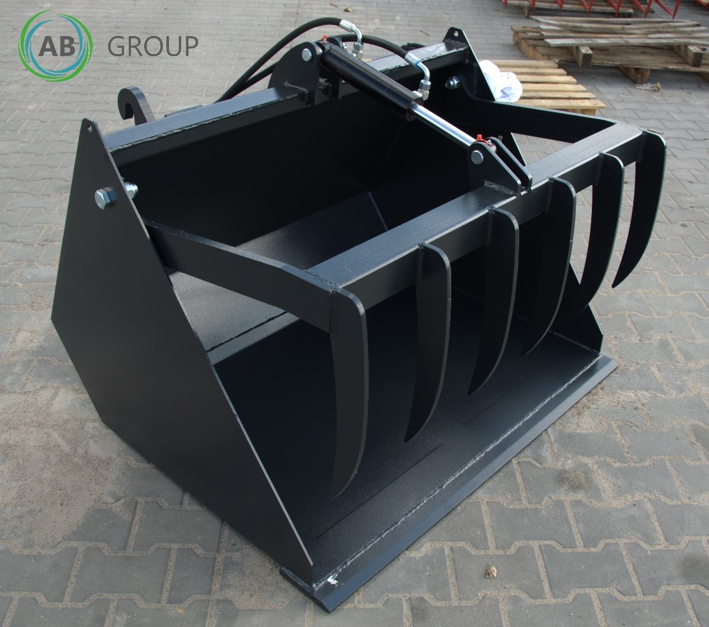 Metal-Technik Crocodile bucket 1.2 m AVANT - Loader bucket for Agricultural machinery: picture 2 Metal-Technik Crocodile bucket 1.2 m AVANT - Loader bucket for Agricultural machinery: picture 2
